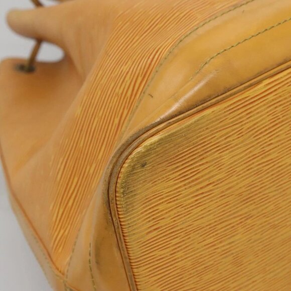 LOUIS VUITTON Epi Noe Shoulder Bag Tassili Yellow M44009 LV Auth 118005 - Picture 12 of 15
